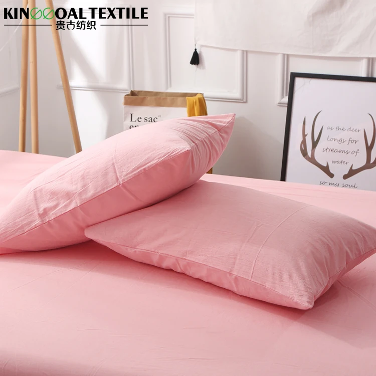 Textile supplier 100% 300tc cotton pillowcase