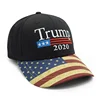 Trump 2020 Embroidery Bone Unisex Casual Trump Snapback Cap Gorras