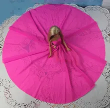 2015 New Beautiful Handmade Party Clothes Fashion Dress for Noble Barbie Doll free shipping h134