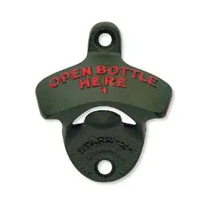 Green Man Bottle Opener Find Deals On Get Quotations 1 X Green Open Bottle Here Starr Wall Mount Opener Powder Coated