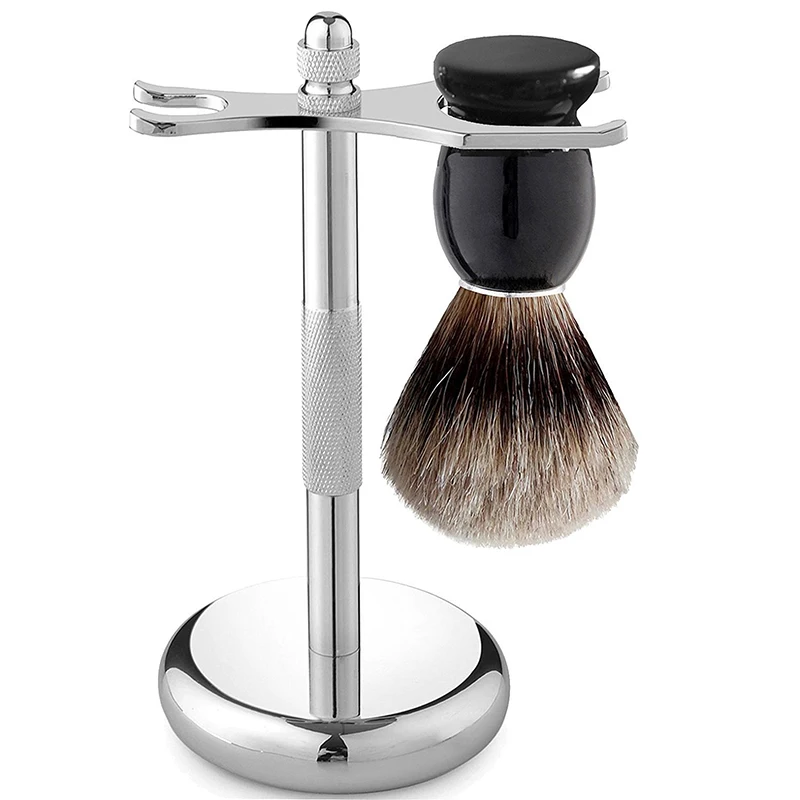 High Quality Shaving Brush Stand Deluxe Chrome Razor Stand Buy High