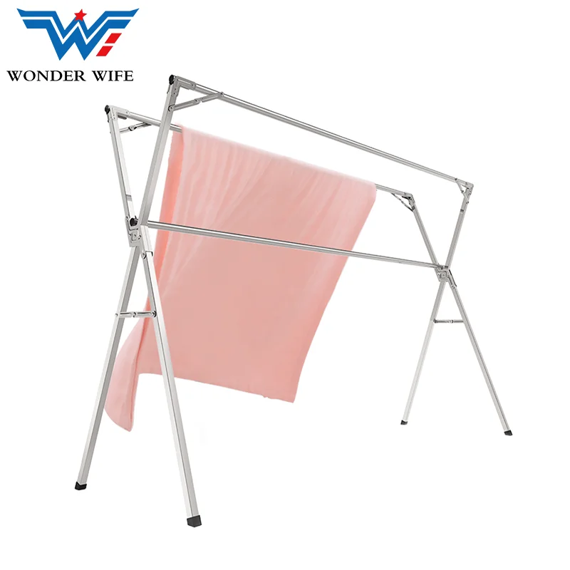 Premium Quality Foldable Clothes Laundry Drying Rack X Shaped Clothes