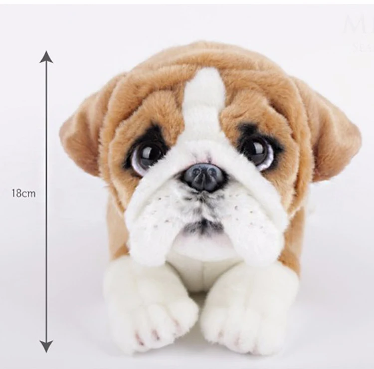 bulldog soft toy