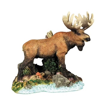 resin moose statue