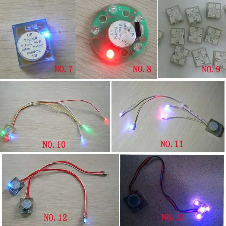 Mini Push Button 1cr2032 Battery Flashing Led Light For Toy Buy Push