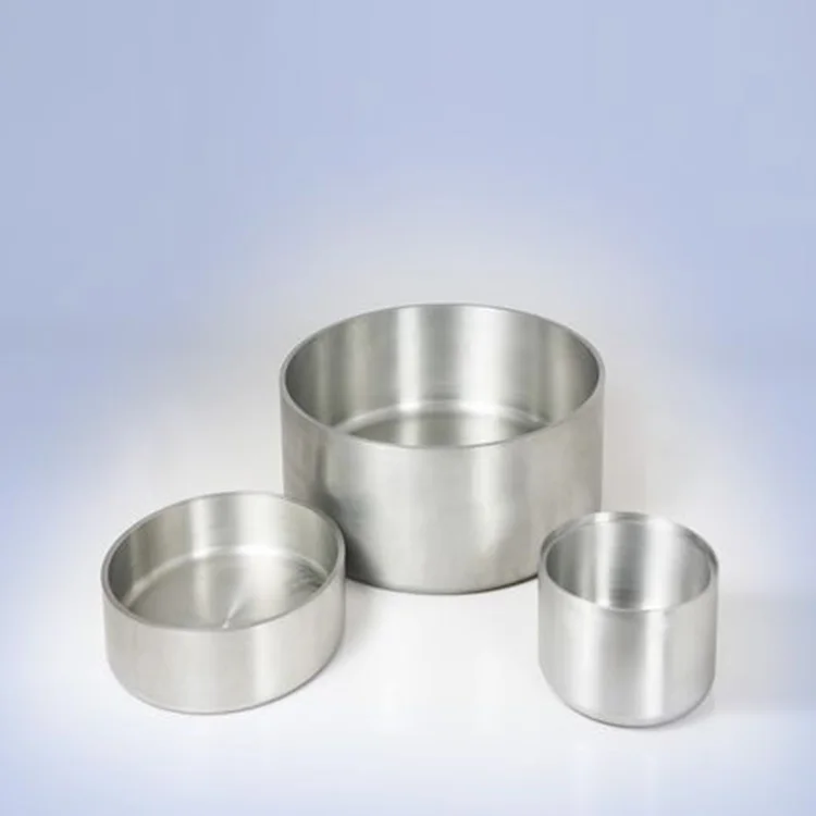 with cover polish tungsten crucible