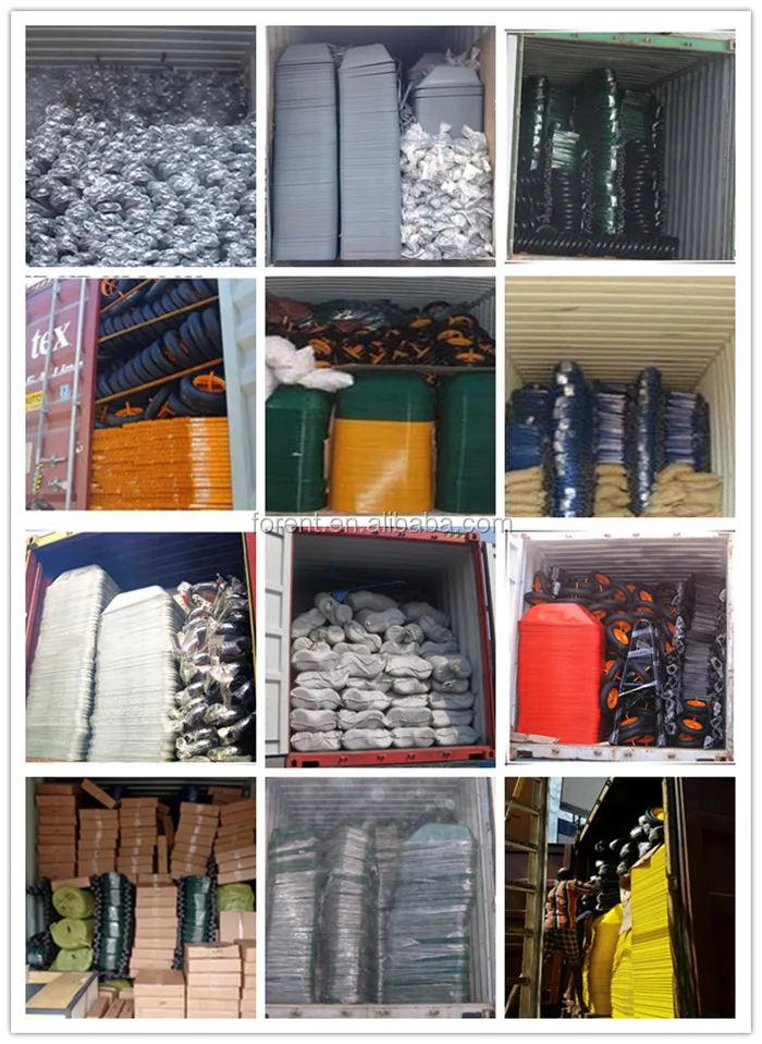 Pneumatic Wheel Type and Metal Tray Material heavy duty steel wheelbarrow