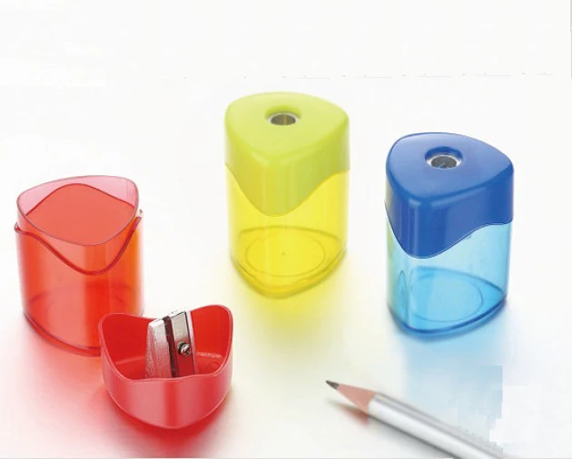 Container Plastic Pencil Sharpener 