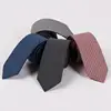 Classic Men Ties Cotton Handmade Skinny Neck Ties For Men