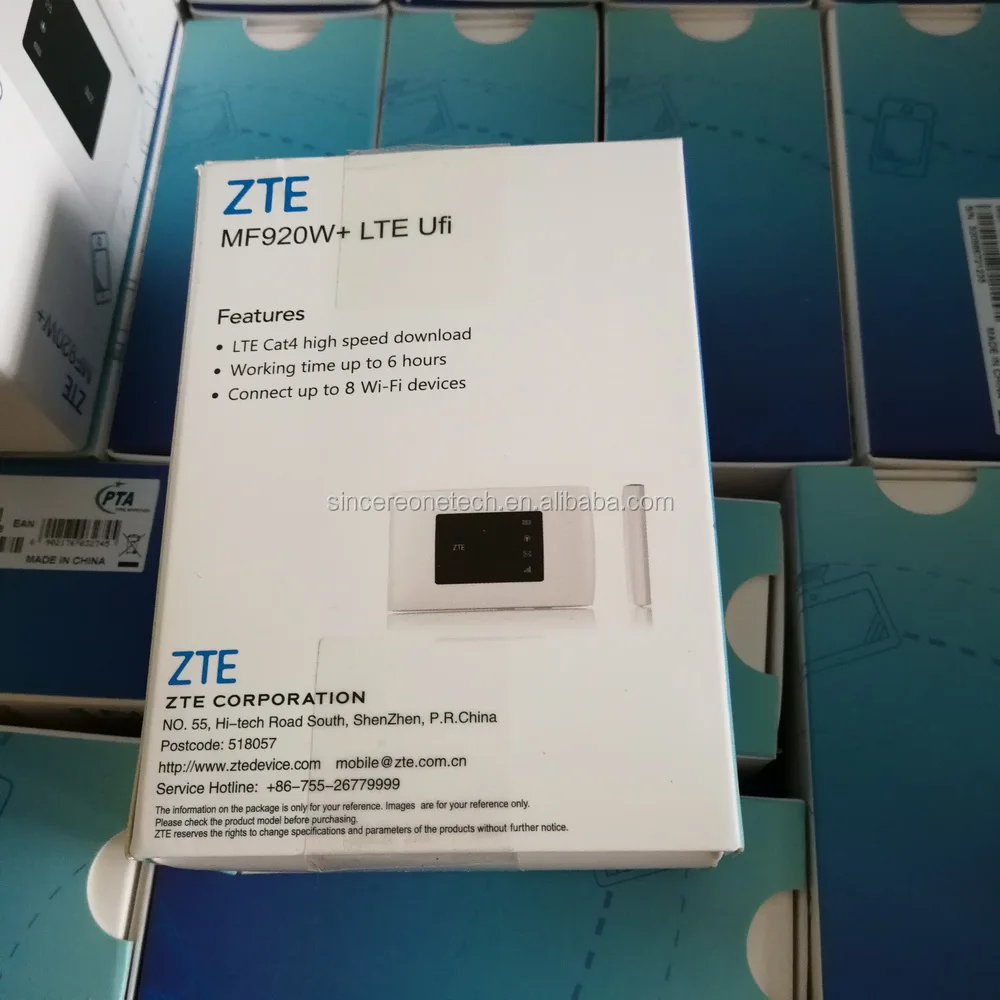 4g Mobile Wifi Router Zte Mf920w+ - Buy Mf920w+,Mr150-5,Mf920 Product ...