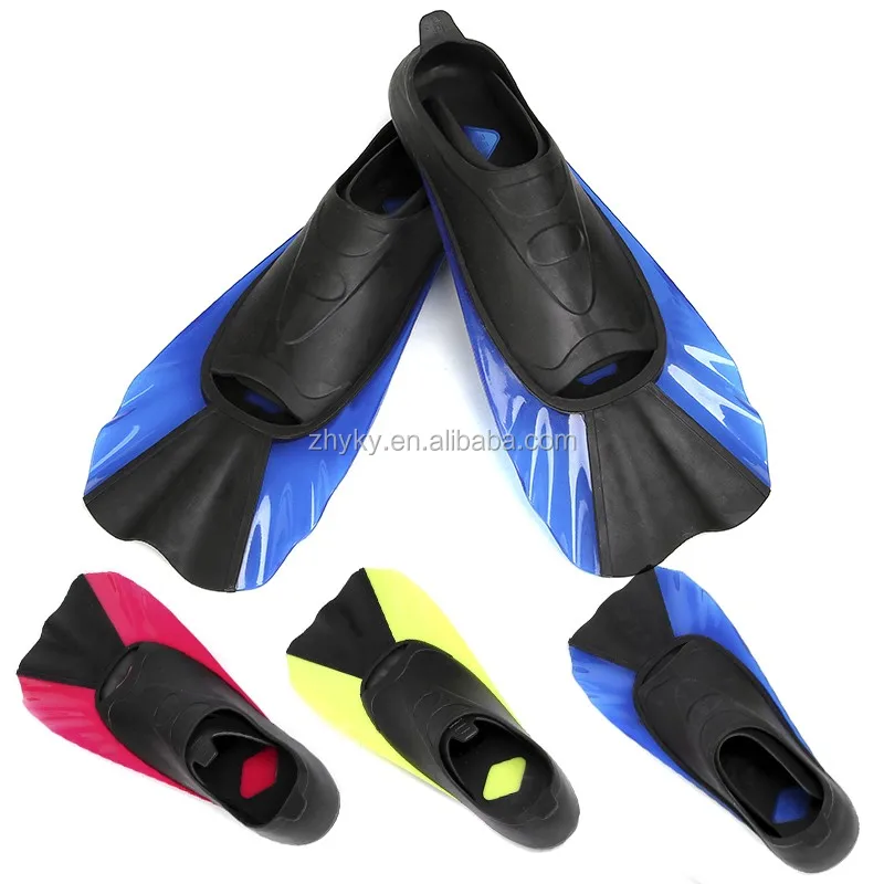 Soft Foot Pockets Flippers For Diving Snorkeling Rubber Swim Fins Buy Foot Pocket Diving