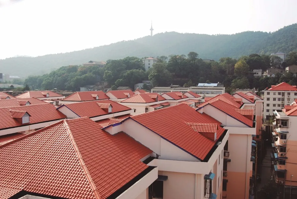 2017 Huaxiang Brand Light Weight Building Material Nepal Roof Tile