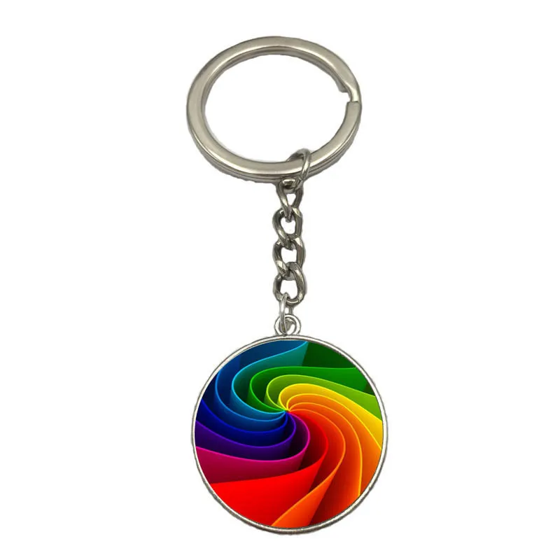 Gay pride keychains