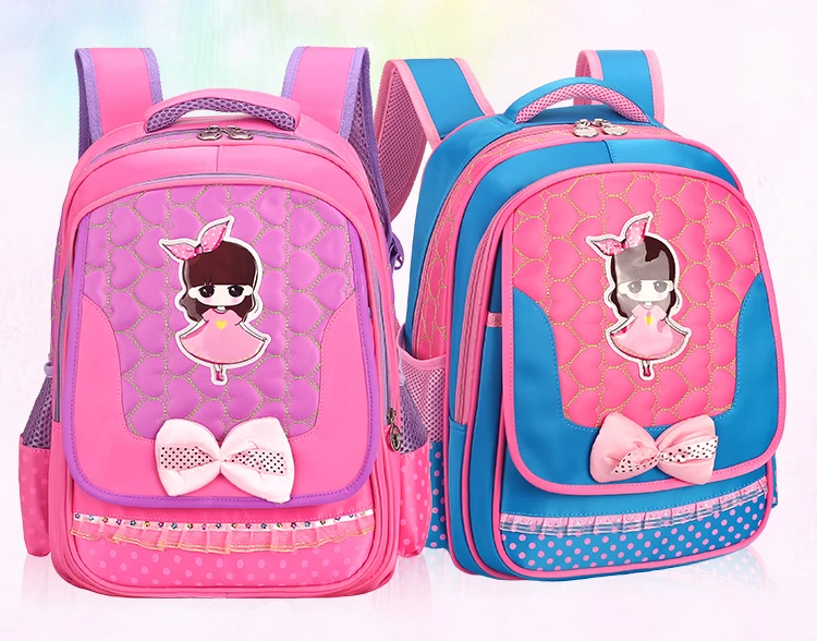 2018 Latest Cute Girl 230d Nylon School Bag Year 7 Buy School Bag