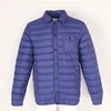 Factory stock clearance 6 color lightweight men's down jacket winter coat