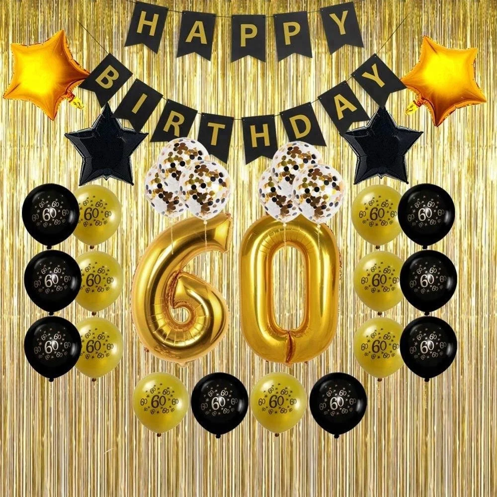 60th birthday favors for a woman