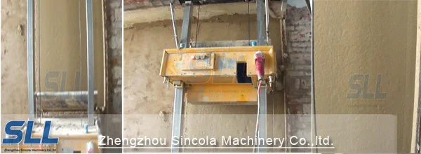 Zhengzhou Sincola Spray Plastering Machine Smooth Stucco Finish For Interior Wall Buy Automatic Smart Spraying Machine Electric Cement Plaster