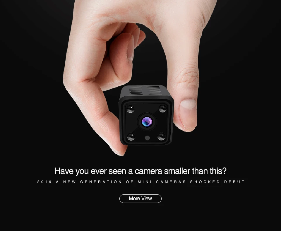 Hot!!! Loosafe Battery Power 720p Wifi Smart Home Night Vision Mini