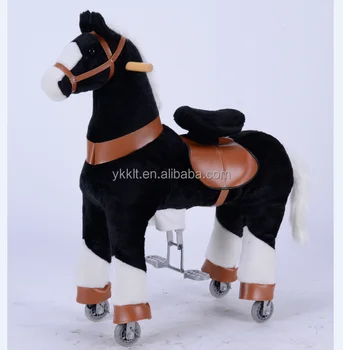 plush ride on pony