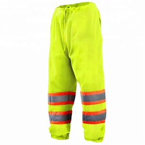 high visibility mesh trousers reflective work safety pants high visibility mesh trousers reflective work safety pants