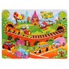 hot sale handmade 21 pcs paper jigsaw puzzle for development mind