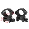 Hunting Accessories 25.4mm Scope Rings High Profile Tactical Adjustable Scope Mounts Fit for 20mm Picatinny Rail Scope Mount