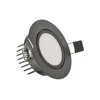 Black/White/silver New LED Downlight Dimmable Led Down Light 12W 2800K 3000K 4000K 5000K 6000K 7000K