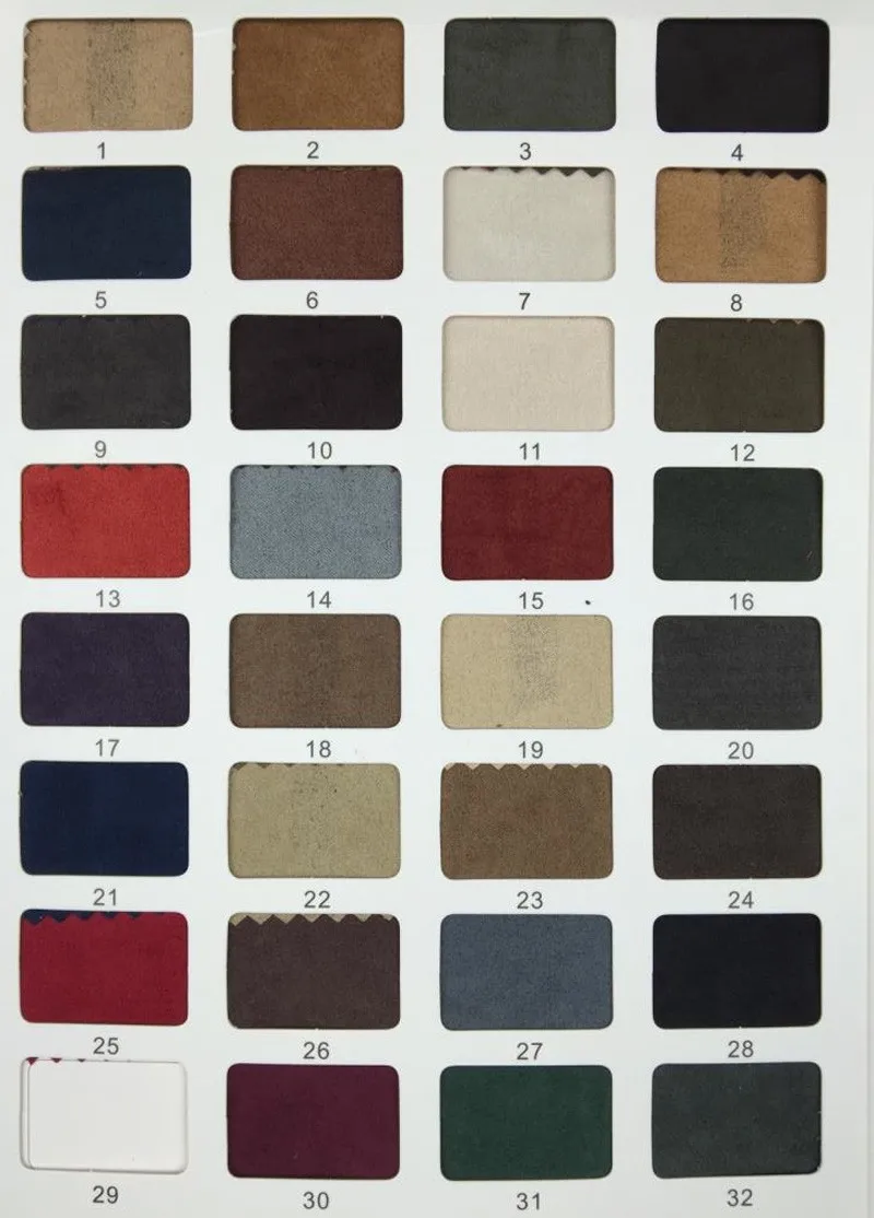 Factory Price High Quality Polyester Microfiber Suede Car Seat Fabric ...