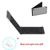 Mini Folding Keyboard Bluetooth Wireless For iPhone Foldable Keyboards Bluetooth For Android Smart Phone Tablets