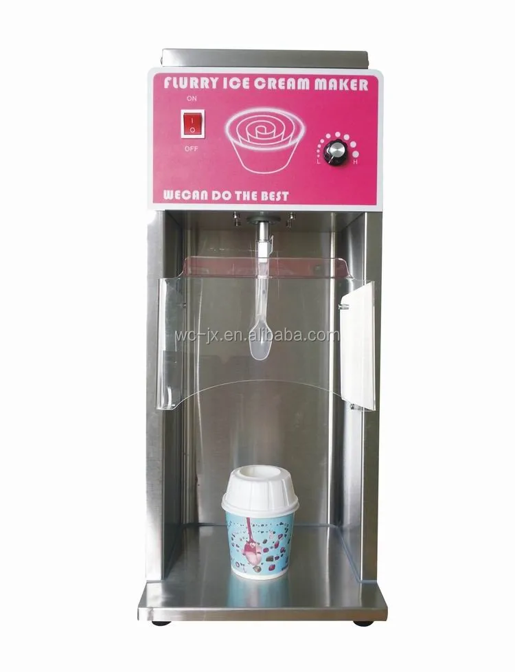 Wholesale Hard Soft Mcflurry Maker With Spoon Ce Approved Ice Cream
