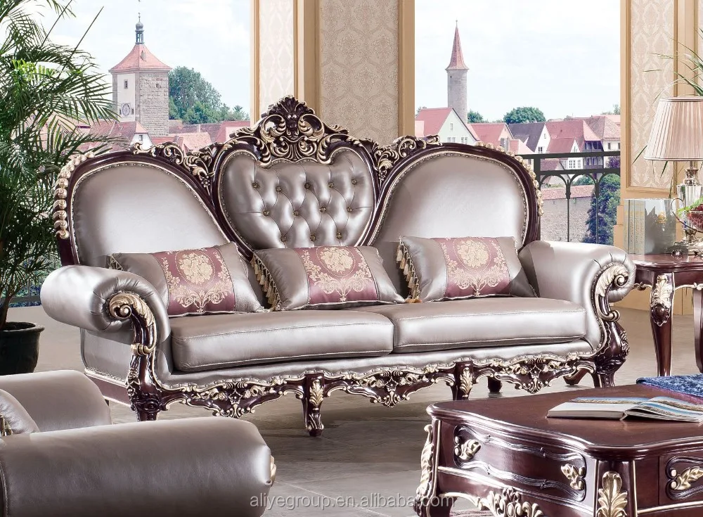 As26elegant Furniture Sofa Set And Genuine Leather Sofa Buy Royal