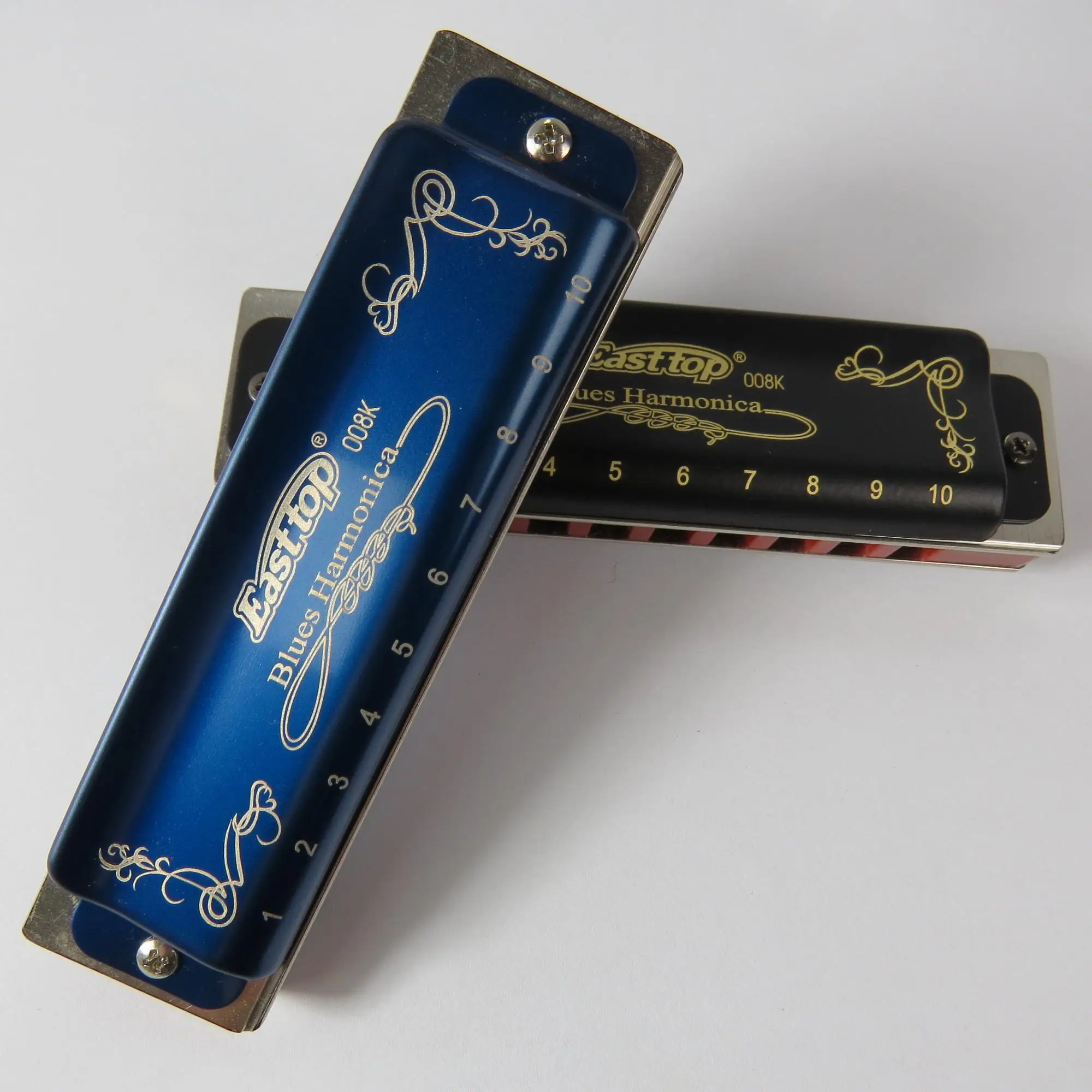Easttop T008k Blues Harp Mouth Organ Diatonic Good Harmonica Popular