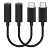 Type c to 3.5mm audio adapter headphone jack adapter call & music for USB type c phones