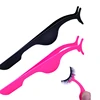 1Pcs Pro Stainless Steel Eyelash Curler Extension Applicator Remover Clip Eyebrow Eye Lashes Tweezers Nipper Tool Pink Black