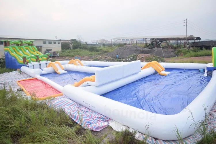 inflatable ground water park