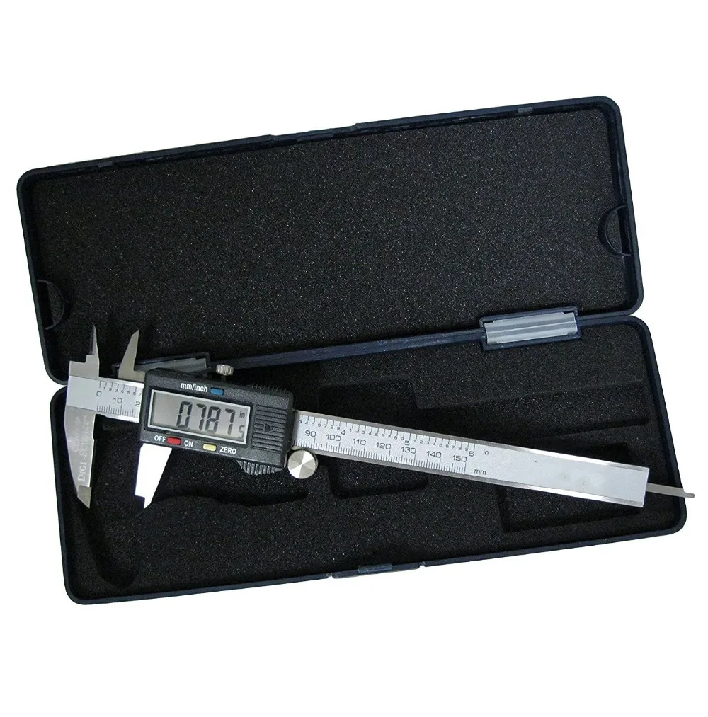 Custom Logo Digital Caliper Vernier Caliper With Plastic Head - Buy 