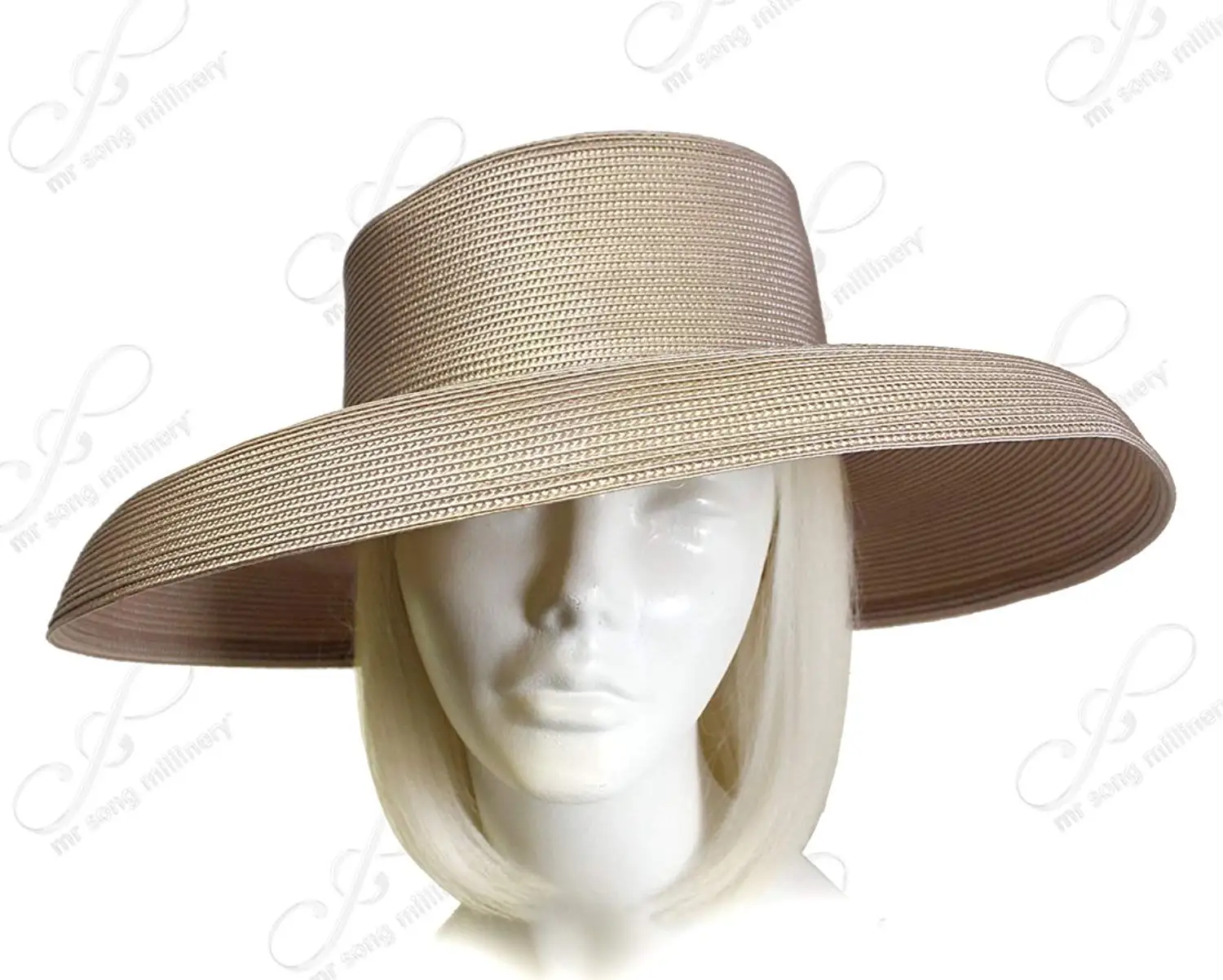 SK Hat shop Mens 100/% Soft Wool Tweed Winter Fall Derby Fedora Uprturn Curl Hat