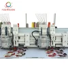 Two head Chinese compterized chain stitch embroidery machine 3 in 1 function