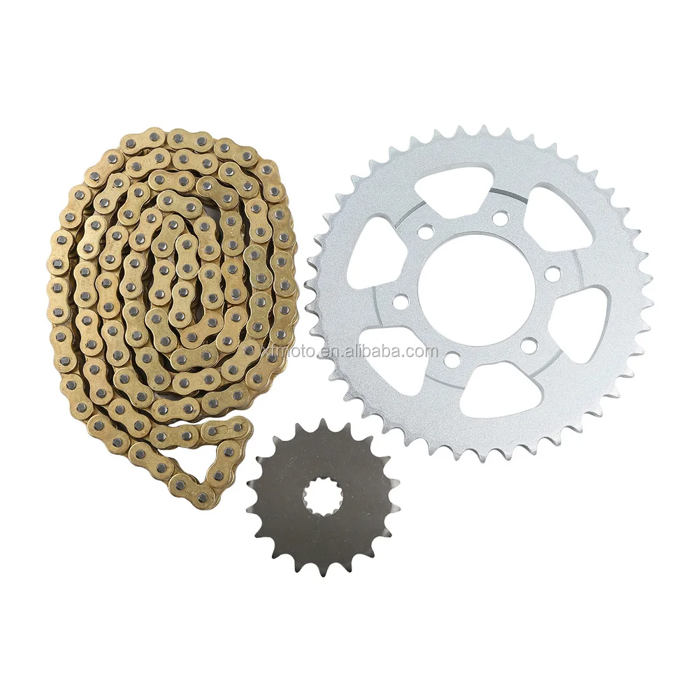 New Gold Oring Chain And Sprocket Kit For Suzuki Gsxr Gsxr 750 L M
