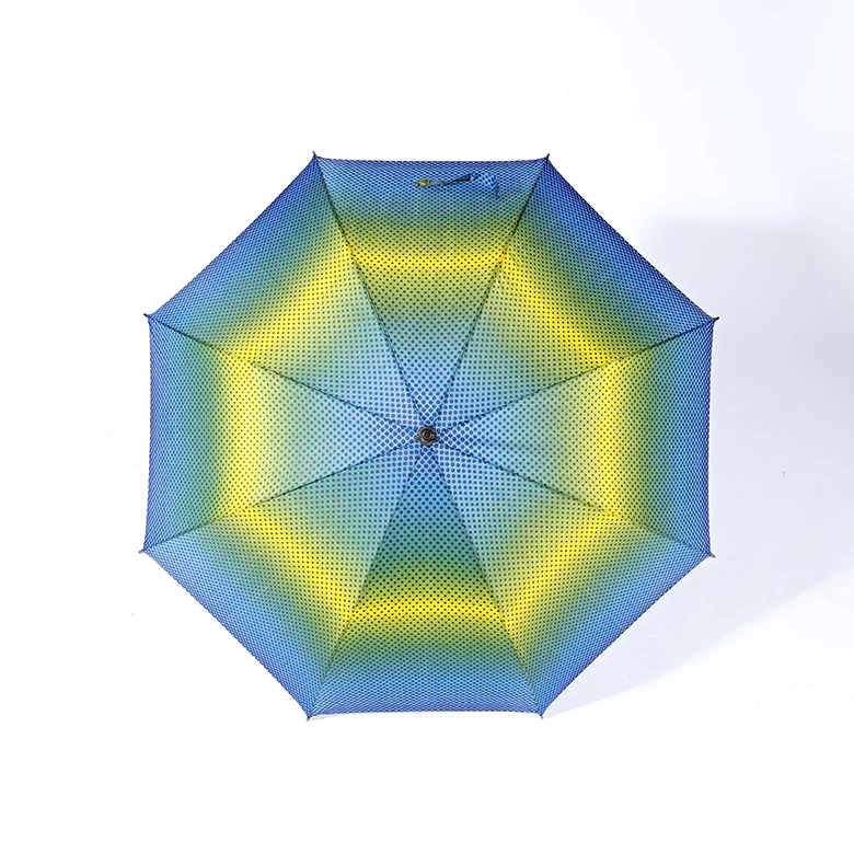 competitive price gradient ramp color windproof straight