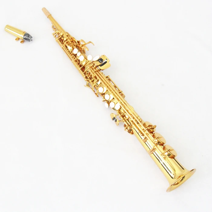 Gold Lacquered B Flat Sopranino Saxophone Buy Saxophone,Sopranino