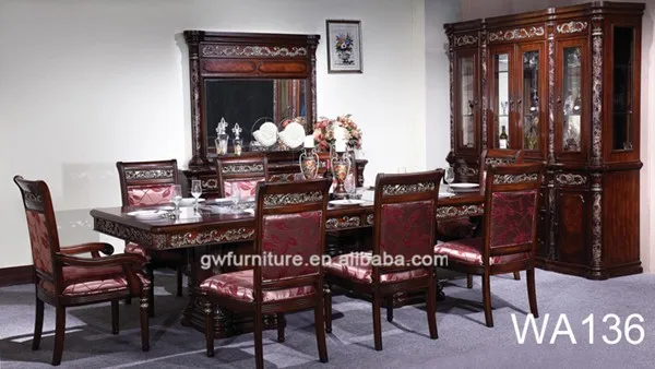 Muebles De Comedor Wood Dining Tables And Chairs Wa140 - Buy Solid Wood