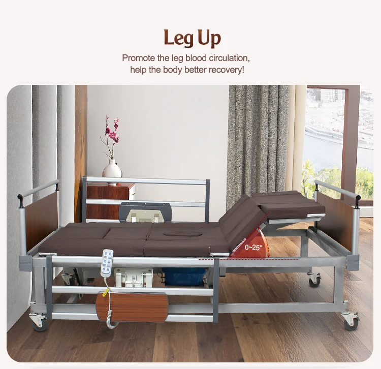 New Style Electric Rotating Medical Hospital Bed For Nursing Home Use