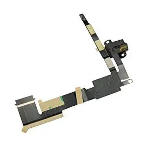 ePartSolution-iPad 2 Headphone Jack Black WiFi Ver. Audio Flex Cable iPad2 USA Seller