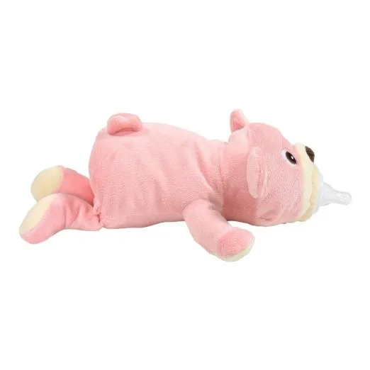 Plush Baby Bottle Cover Holder Toy Teddy Bear Infant Feeding Case Toys
