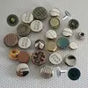 Custom made metal jeans denim logo color znic alloy brass decorative buttons rivets studs for leather clothing jeans garment