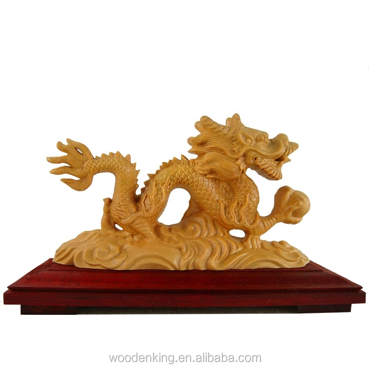 ☆金運☆ゴールドリーフ｜ドラゴン｜中国民芸品（龍の彫刻）金箔