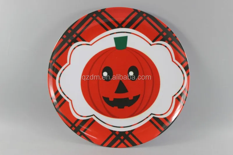 Cheap Melamine Dinner Plate for Halloween