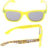 FJ brand china wholesale best price kids sunglasses summer , cartoon printing yellow baby sunglasses