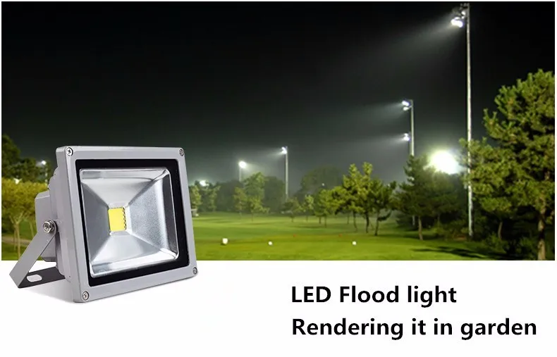 150W Led Reflector 20w 30w 50w 100w AC85-265V Waterproof IP66 COB Spot Outdoor Led Flood Lights